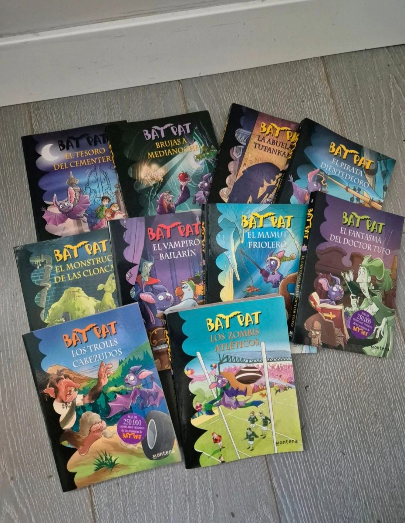 Colección libros Bat Pat. Montena